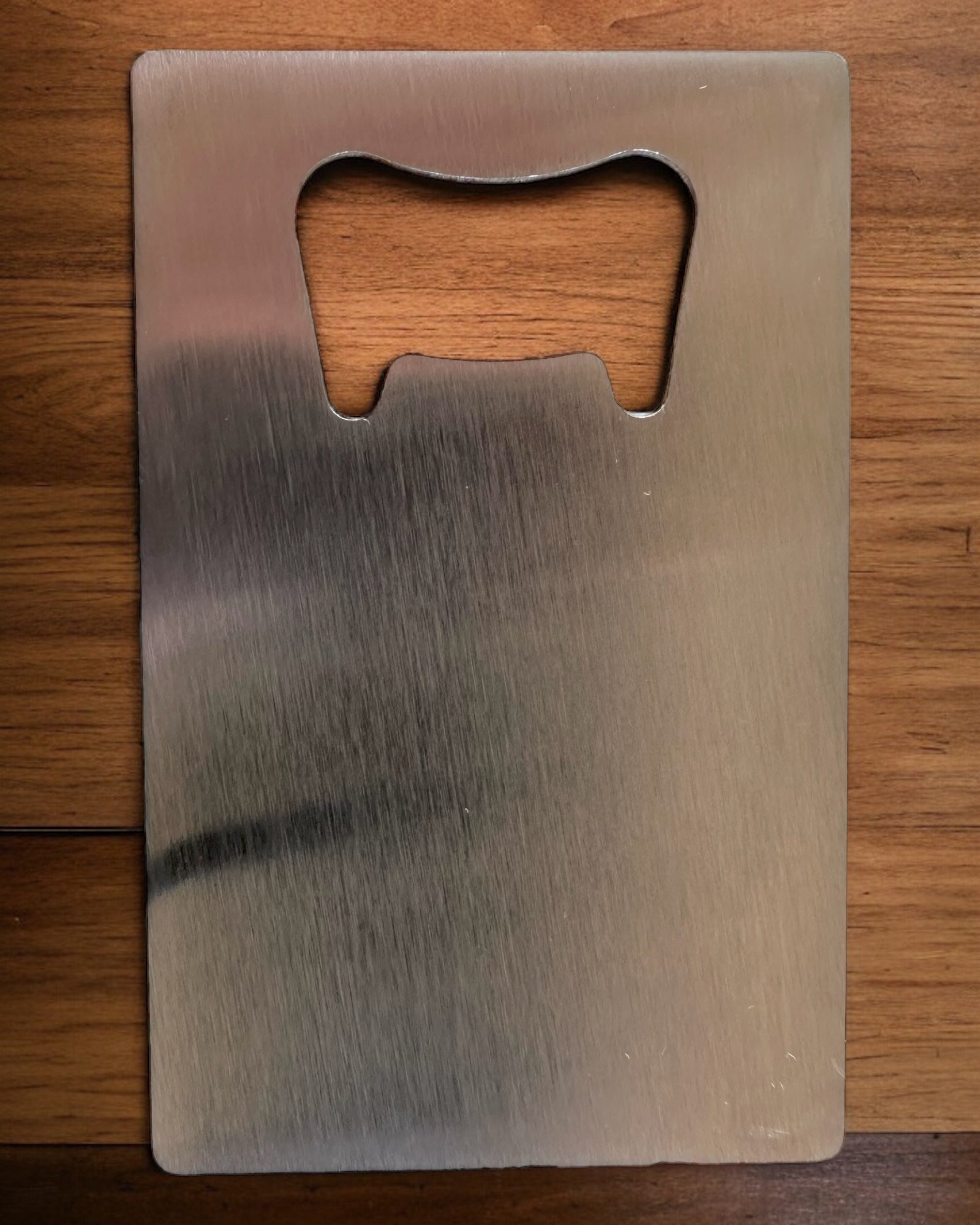 Stainless Steel Bottle Opener - Elegant and Practical Gadget - personalization with engraving