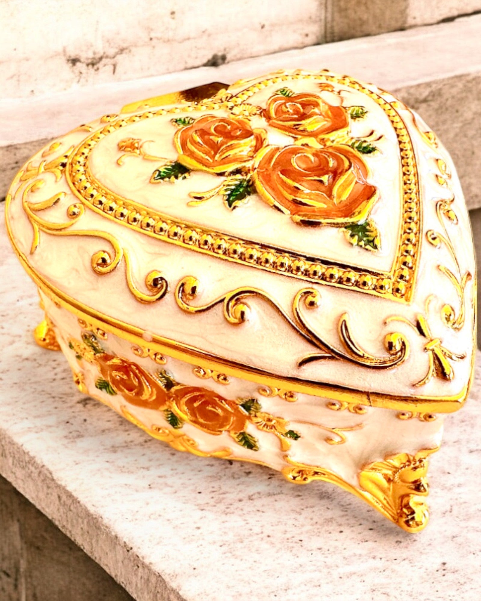 "Royal Elegance" jewelry box - with engraving option for a gift, 3 variants to choose from