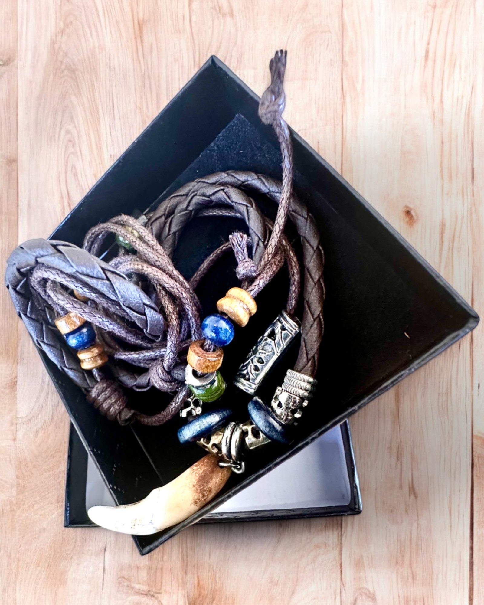 Wolf Tooth - Power Necklace - personalization option with engraving for a gift