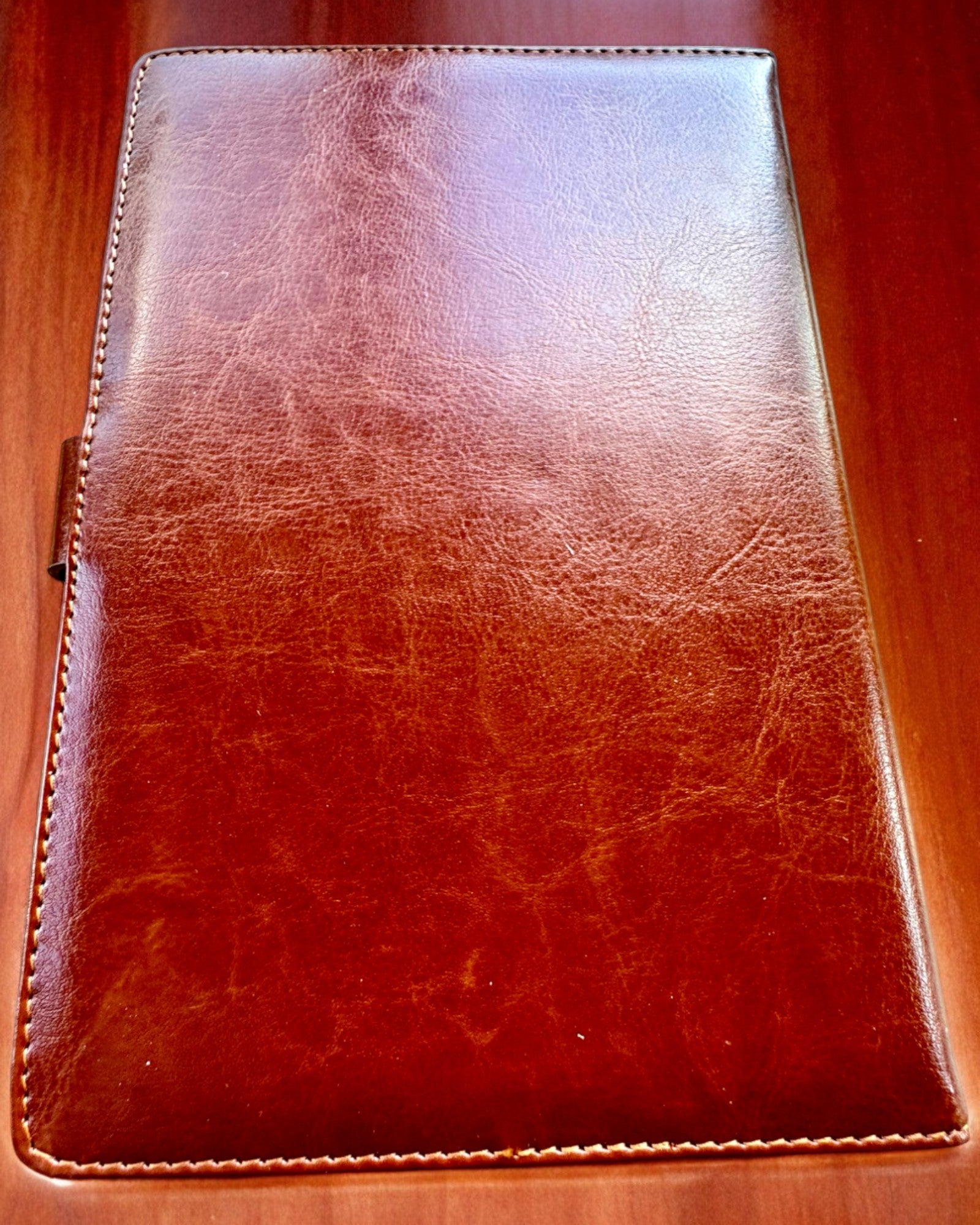 Exclusive Leather Notebook "Secret Notebook" A5 with Combination Lock - personalization with engraving