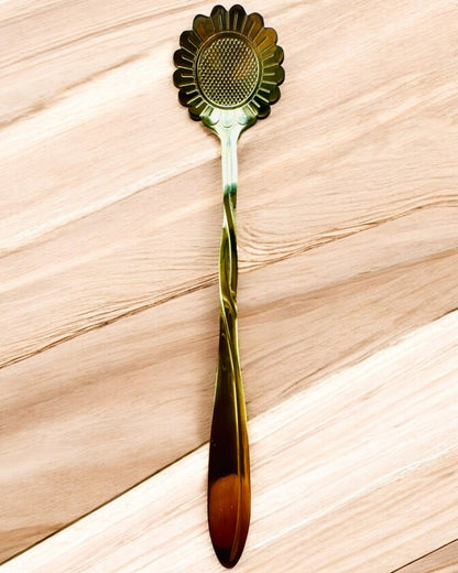 "Flower Rhapsody" Spoon Set - personalization with engraving for a gift, 2 variants to choose from