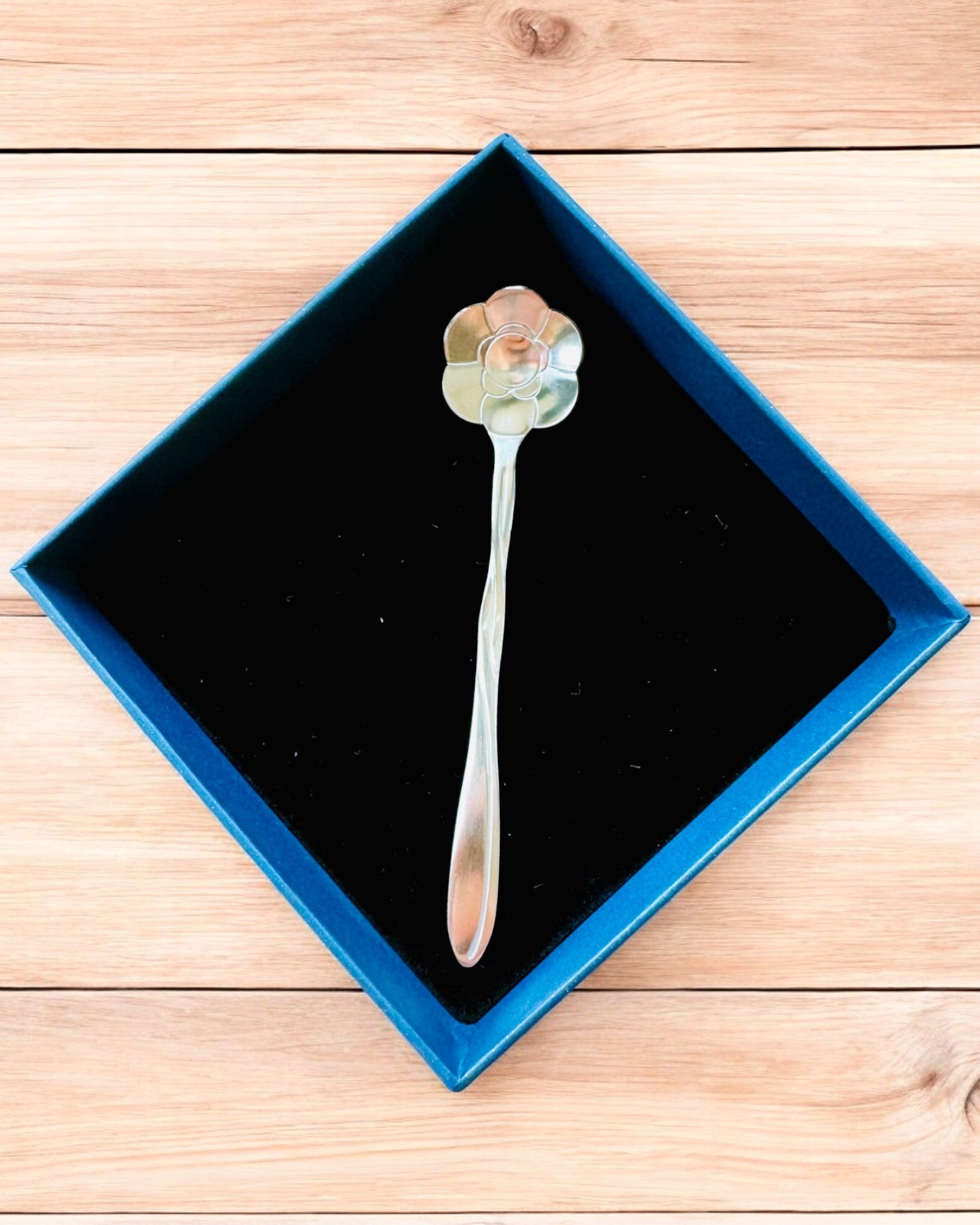 Elegant spoon "Floral Elegance" – Personalized for a gift, engraving, 7 variants to choose from