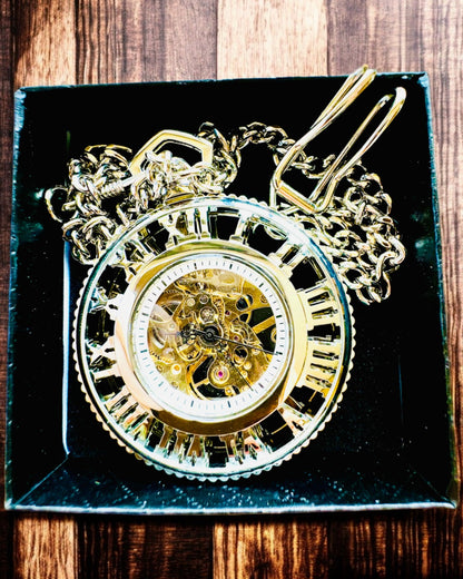 Pocket Watch "Mechanica Heritage" with Personalization Option