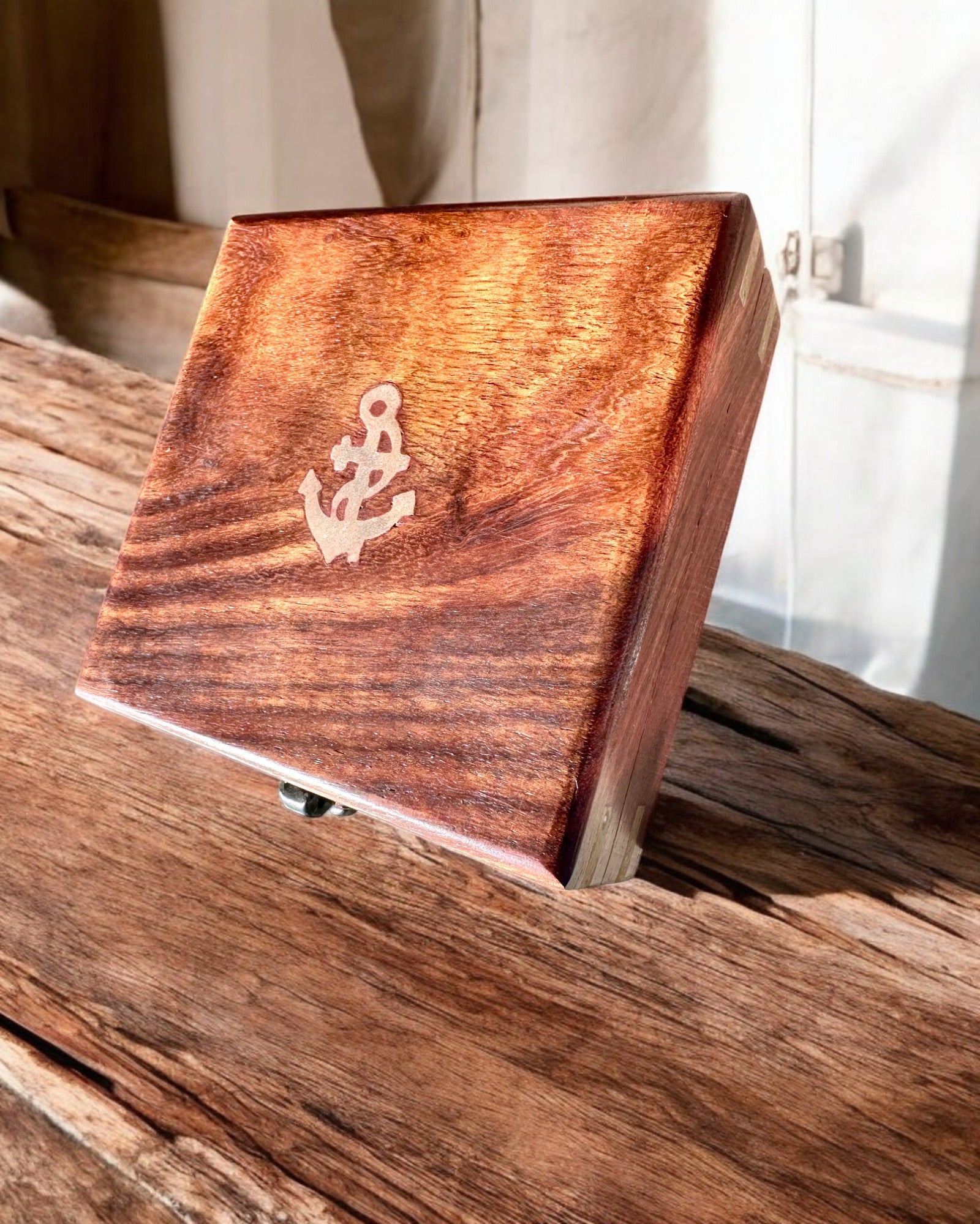 Wooden Compass Box "Navigator" - personalization option with engraving