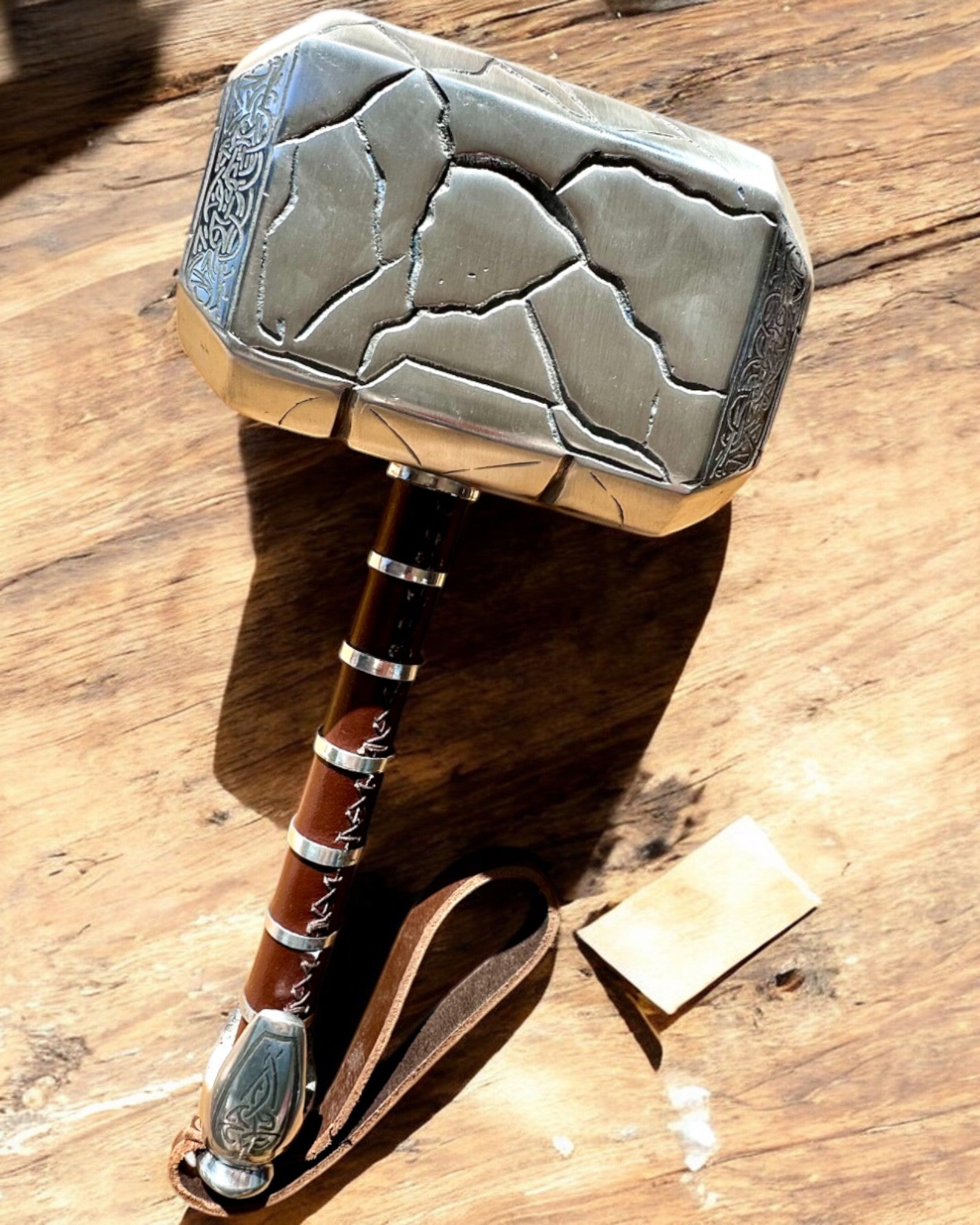 Thor's Hammer "Chief" - Handcrafted Artisan Hammer, personalization engraving for a gift