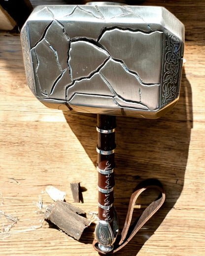 Thor's Hammer "Chief" - Handcrafted Artisan Hammer, personalization engraving for a gift