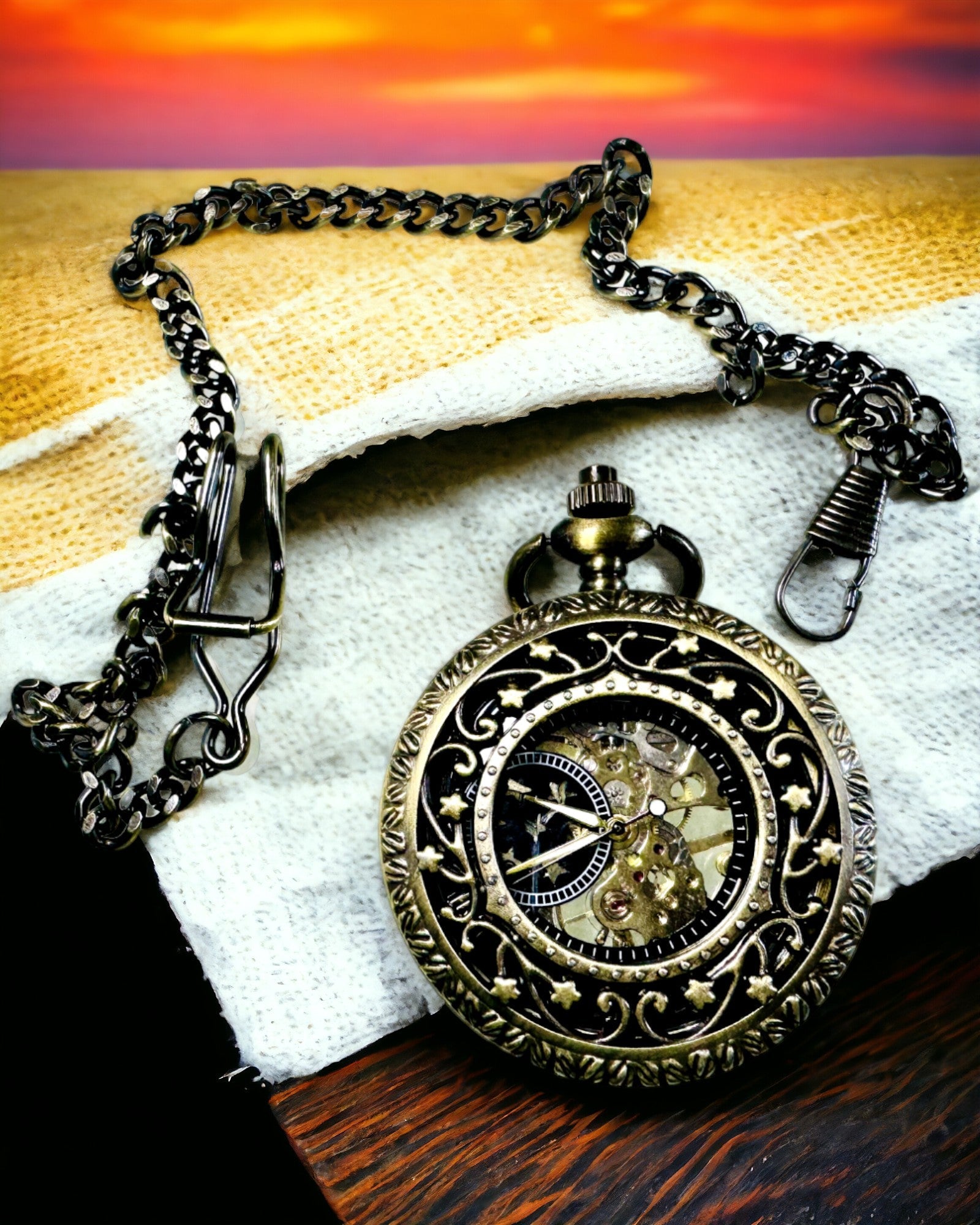 Exclusive Pocket Watch "Heritage" - Mechanical and Waterproof