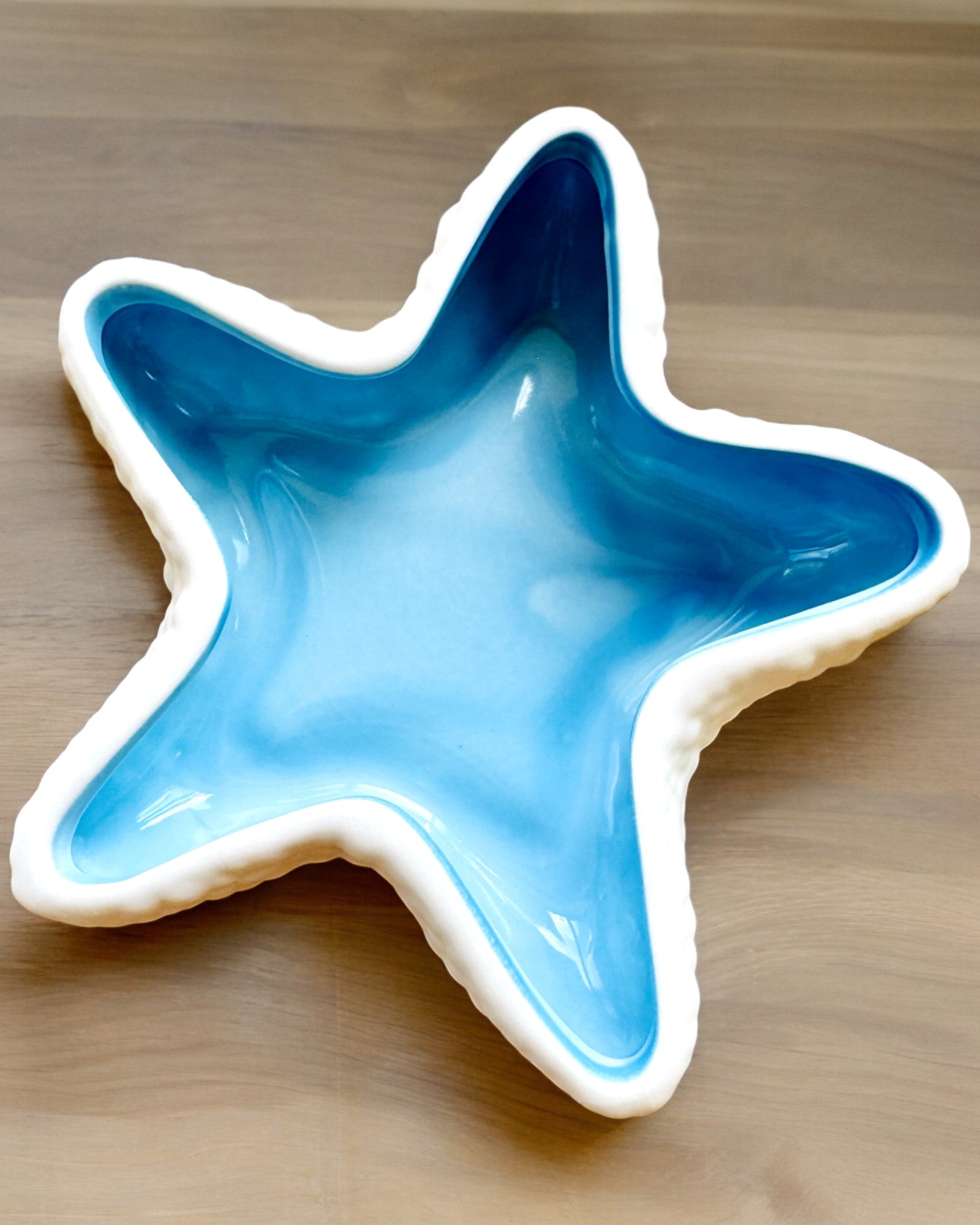 Ceramic Bowl "Star Glow" - 14 cm wide - for a gift, personalization with engraving