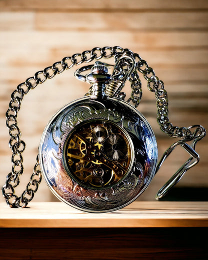 Pocket Watch "Heritage Helvetia" with Engraving Option