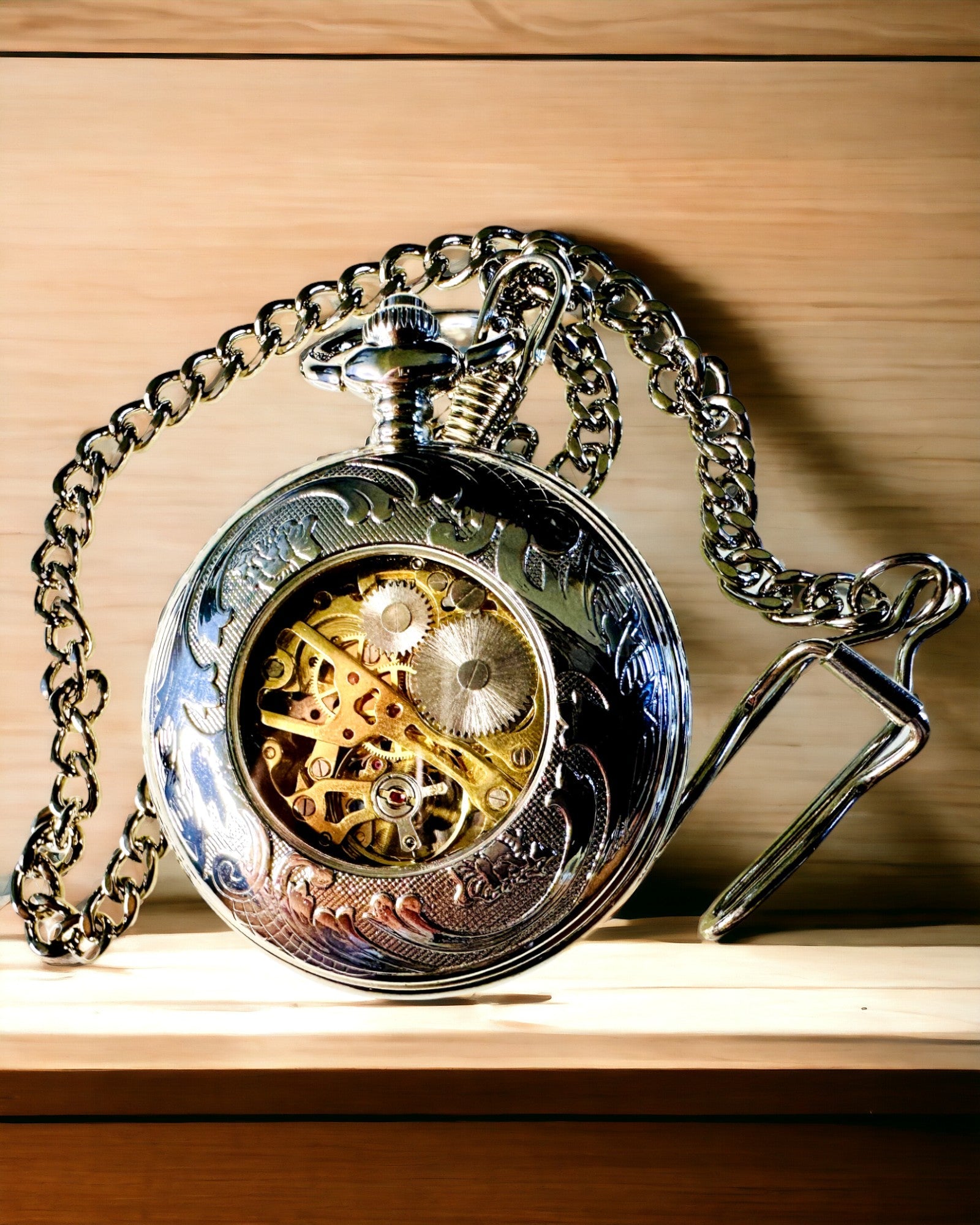 Pocket Watch "Heritage Helvetia" with Engraving Option