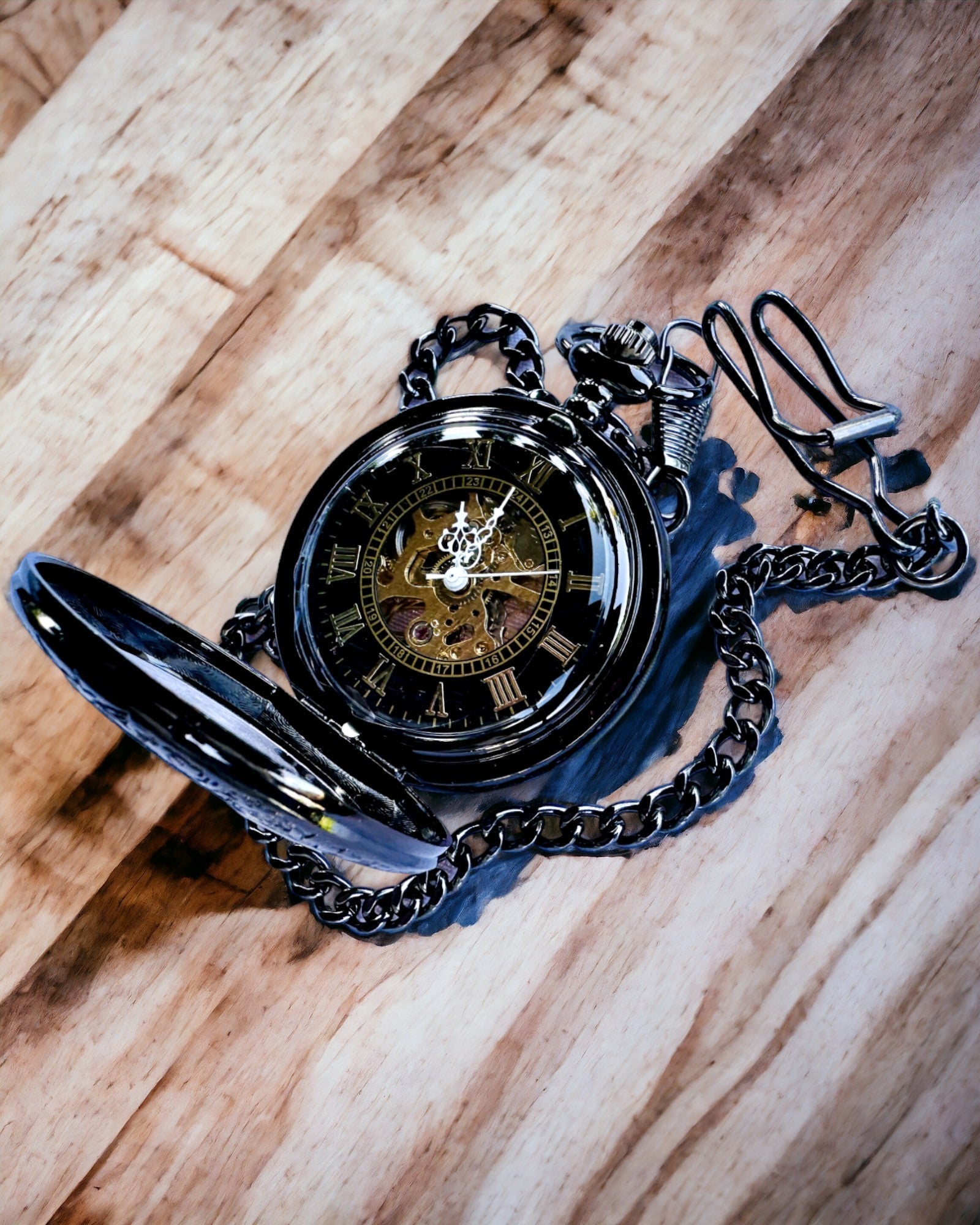 Pocket Watch "Elegant Timepiece" with Engraving Option