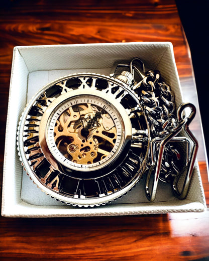 Pocket Watch "Mechanica Heritage" with Personalization Option