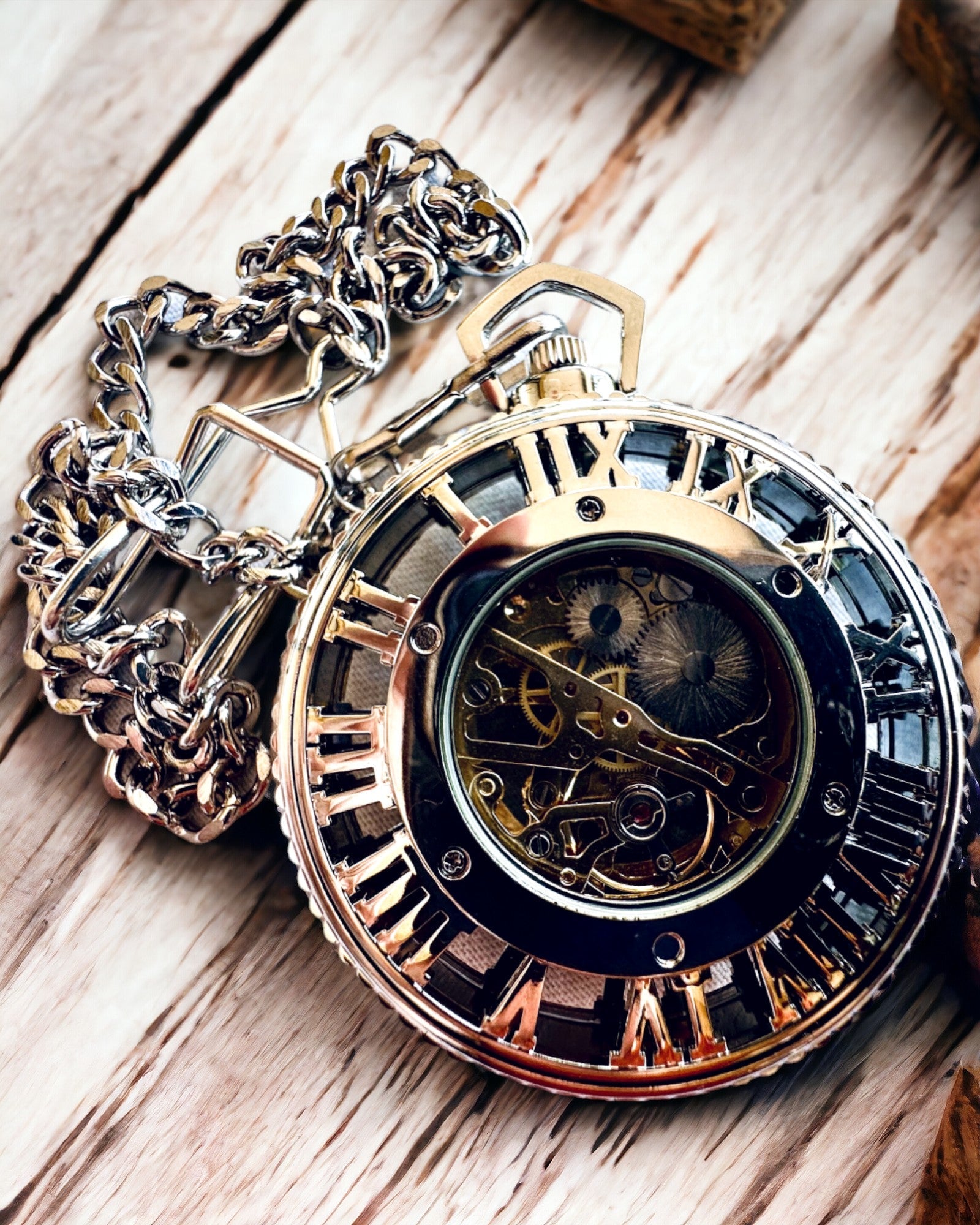 Pocket Watch "Mechanica Heritage" with Personalization Option