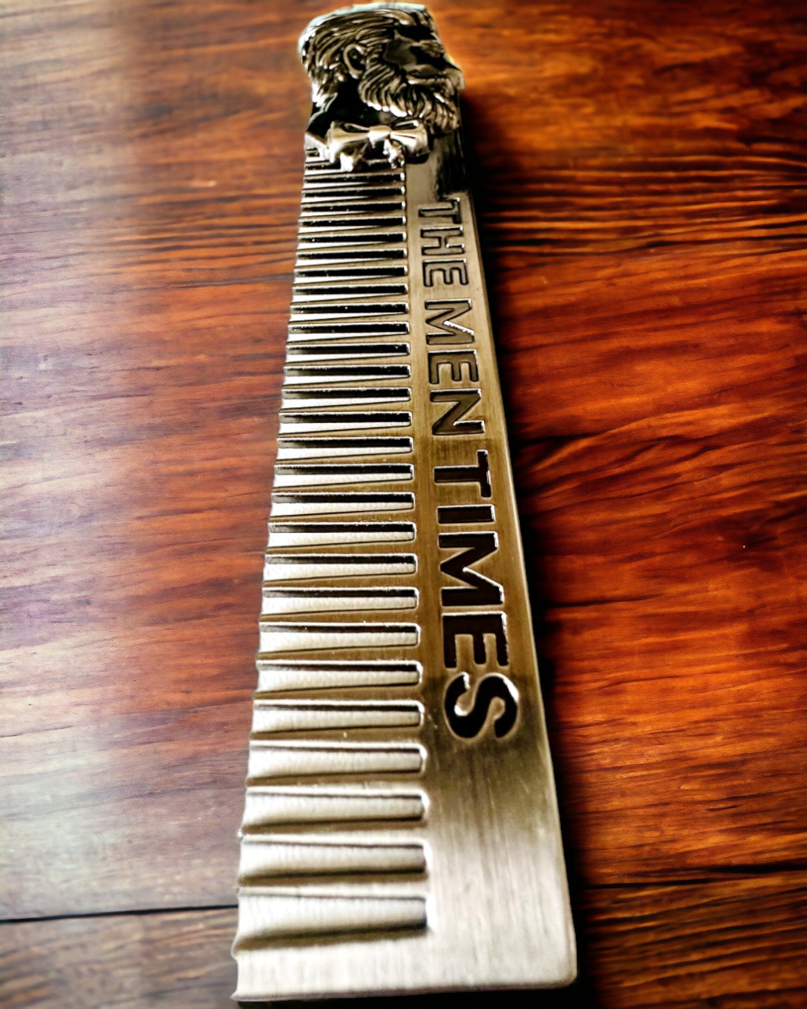 GroomMaster - Elegant Metal Comb with Engraving, personalization with engraving