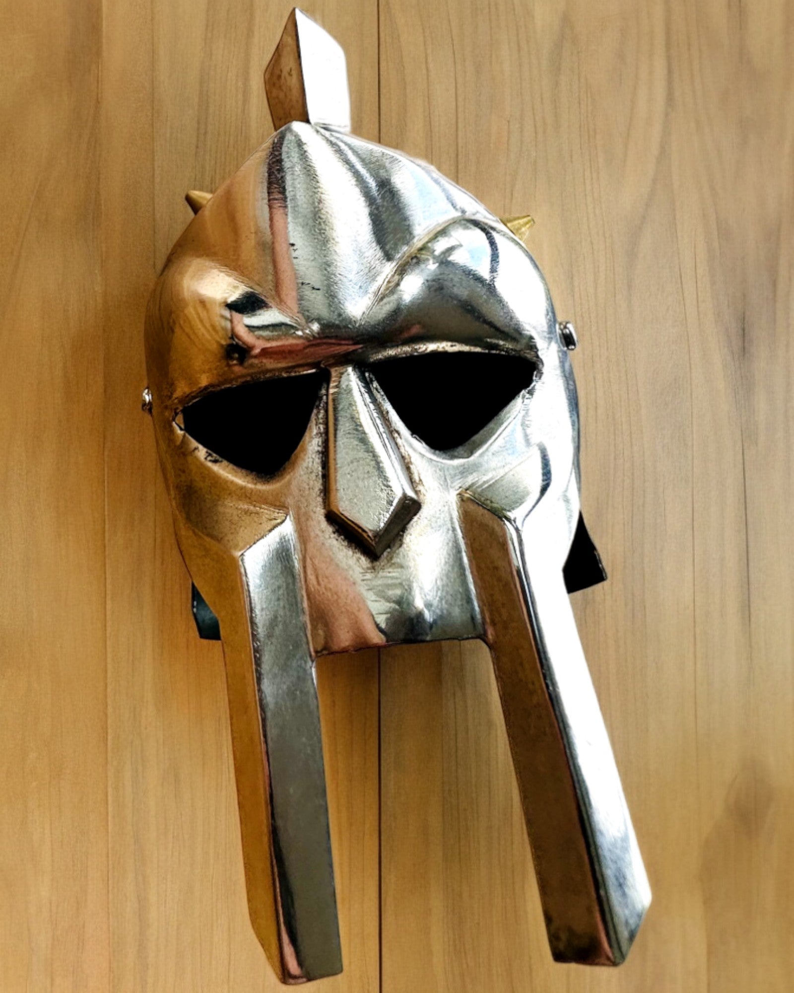 "Sparta" Knight's Gladiator Mask - personalization option with engraving