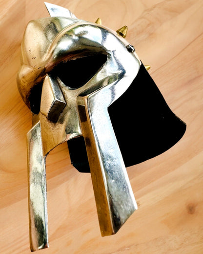 "Sparta" Knight's Gladiator Mask - personalization option with engraving