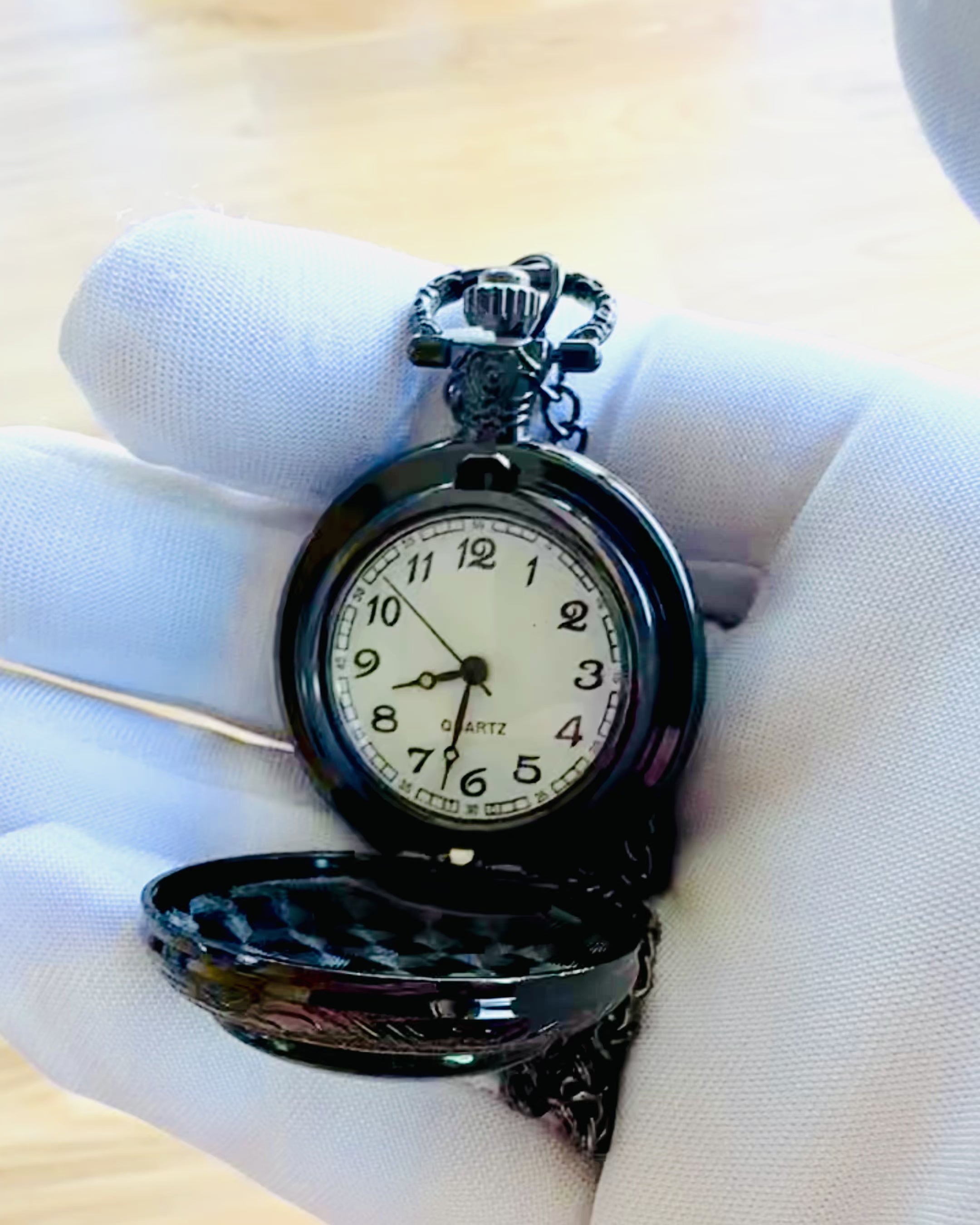 Pocket Quartz Watch "Legendary Universe" with Engraving Option