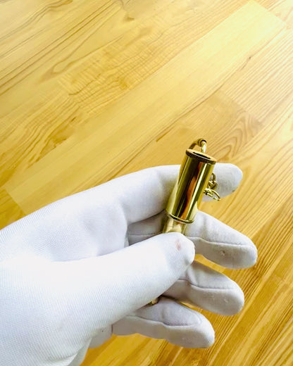 Pocket Telescope "Golden Adventure" - keychain with personalization option